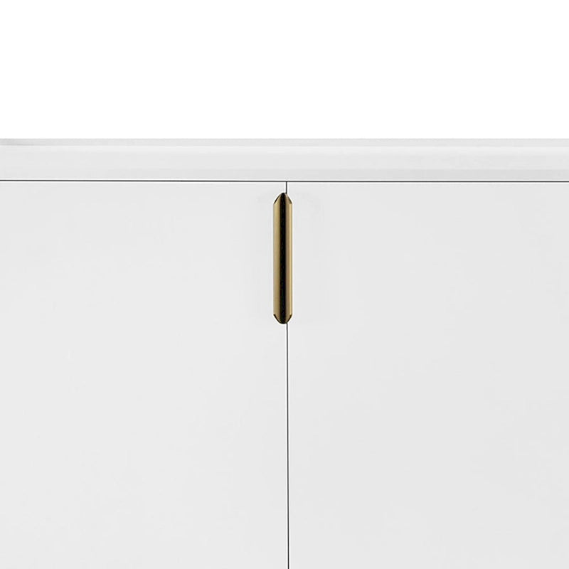 Classic Wooden Sideboard with Solid Rubberwood Legs