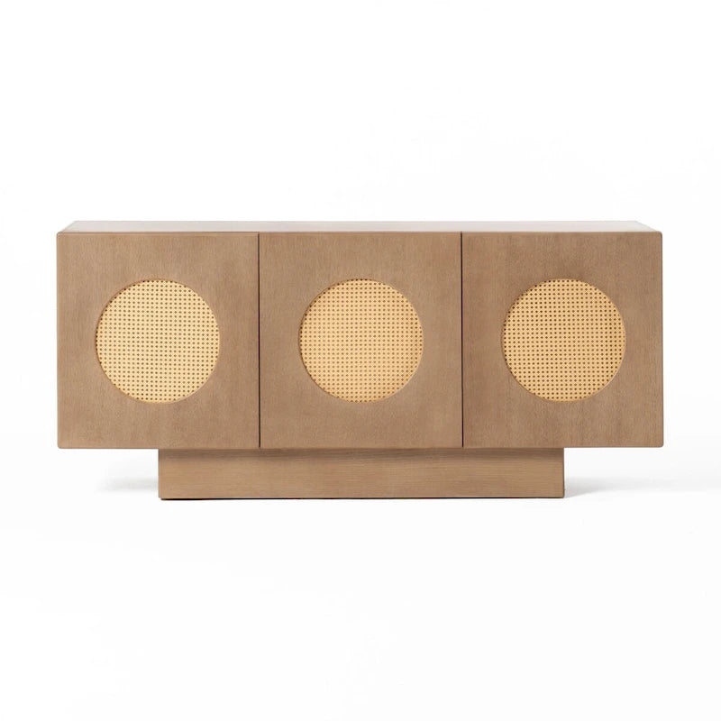 Modern White Oak Buffet